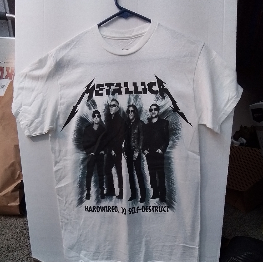 Hardwired...To Self-Destruct White Graphic Tee